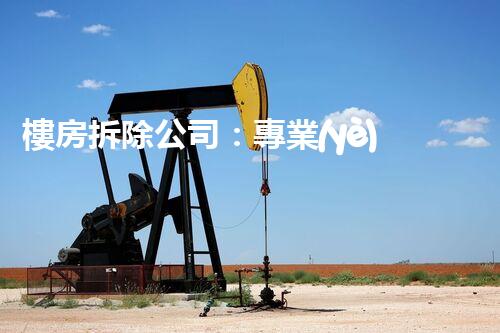 樓房拆除公司：專業(yè)高效，安全拆除專家